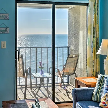 Oceanfront Myrtle Beach Studio With Viewandpool Access! Apartment